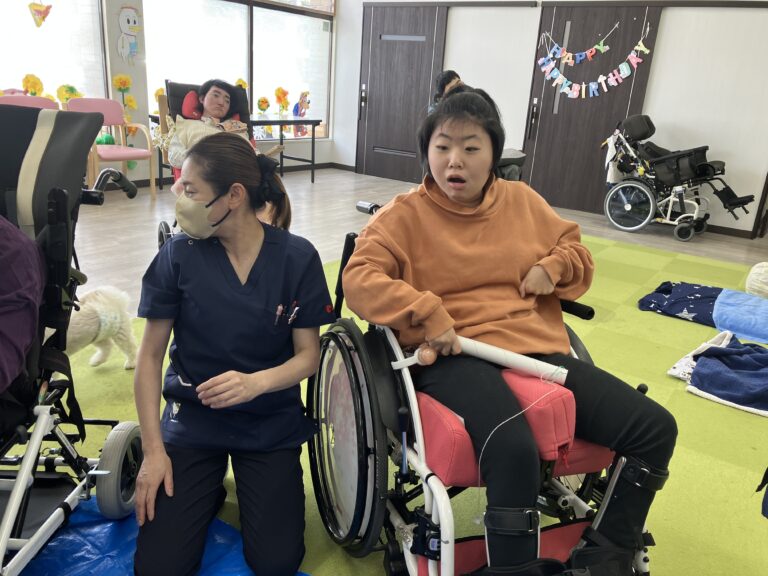 日々の体調に配慮した活動の様子